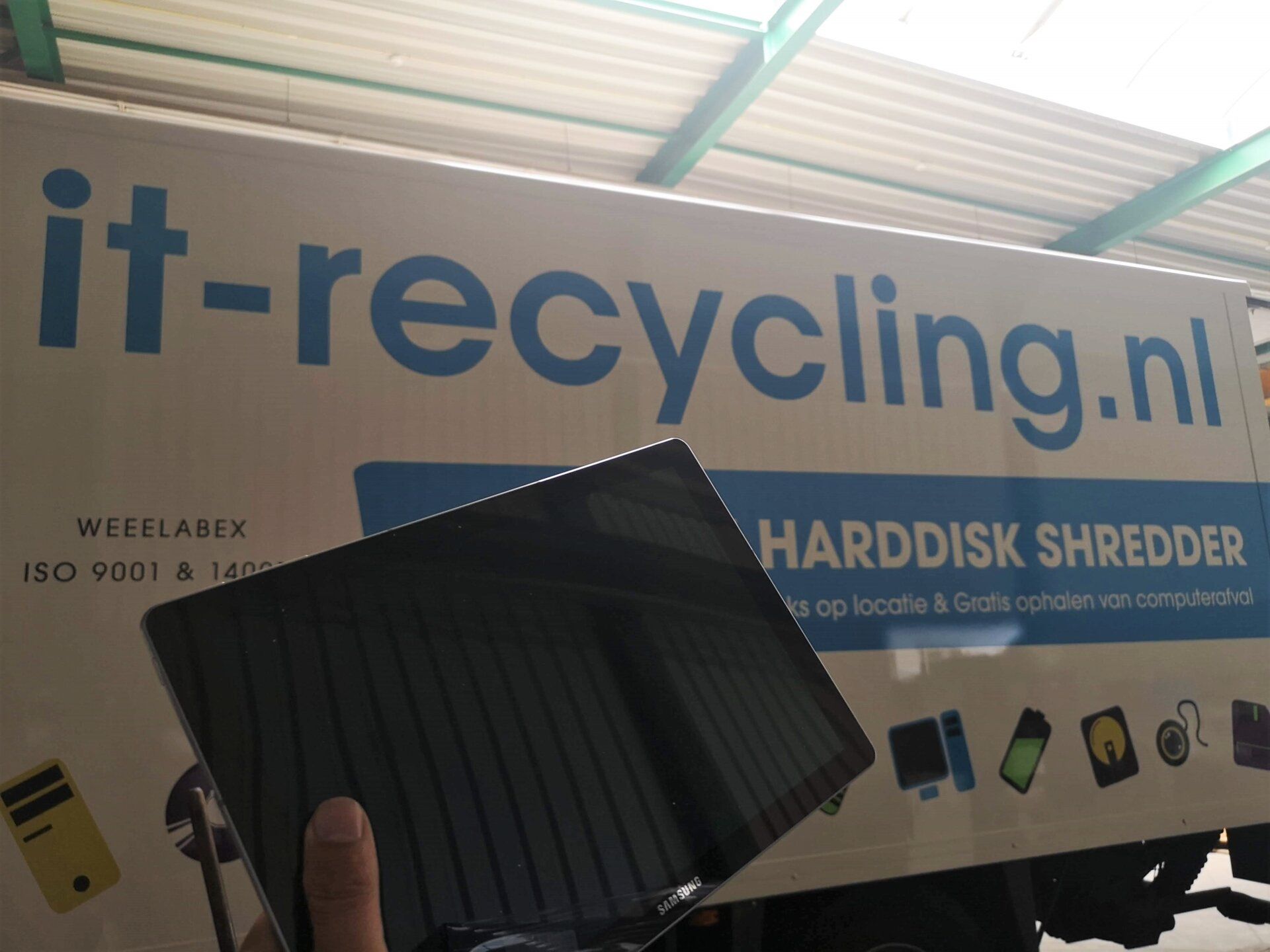 Oude ipads inleveren voor datavernietiging | IT-Recycling