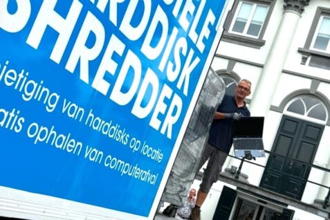 ssd vernietigen